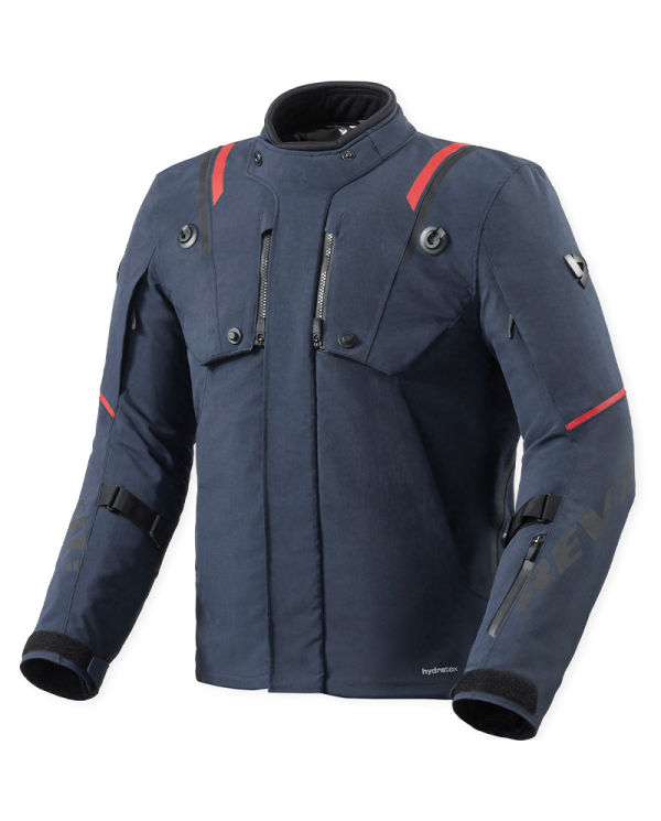 CHAQUETA REVIT FRACTAL H2O AZUL OSCURO | Invierno de moto | %brands%