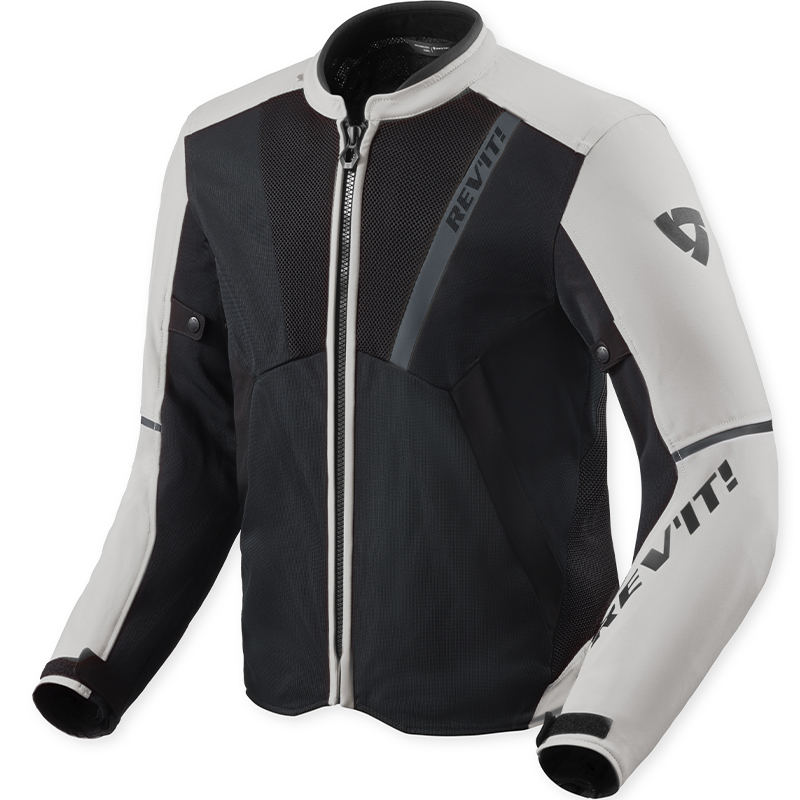 CHAQUETA REVIT GT-R 4 AIR PLATA/NEGRO | Verano de moto | %brands%