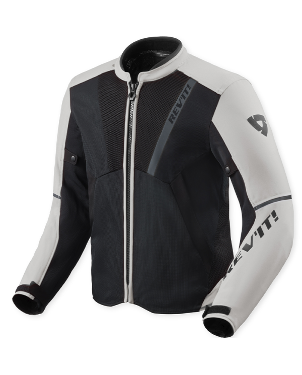 CHAQUETA REVIT GT-R 4 AIR PLATA/NEGRO | Verano de moto | %brands%