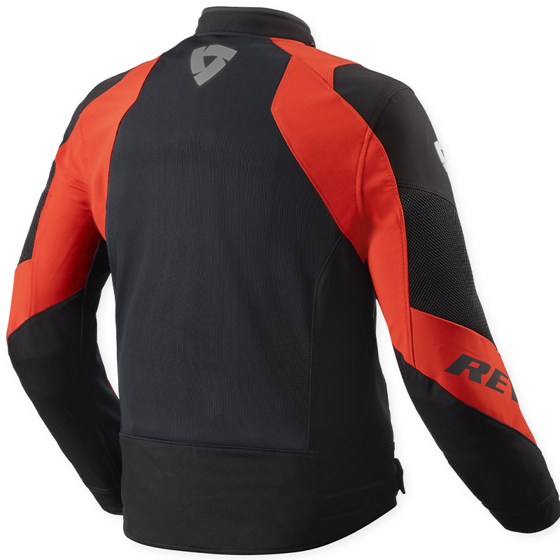 CHAQUETA REVIT HYPERSPEED 3 GT AIR NEGRO/ROJO | Verano de moto | %brands%