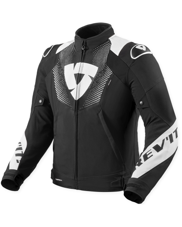 CHAQUETA REVIT HYPERSPEED 3 H2O NEGRO/BLANCO | Invierno de moto | %brands%