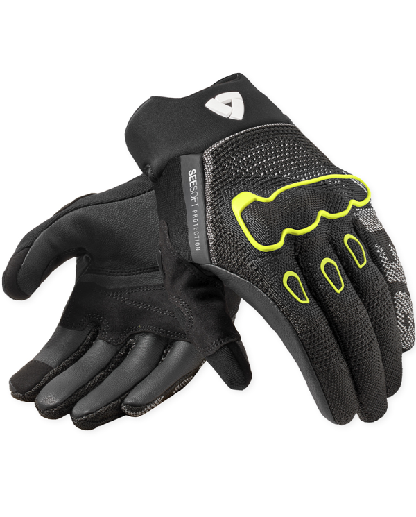 GUANTES REVIT HYPERSPEED 3 NEGRO/AMARILLO FLUOR | Touring de moto | %brands%