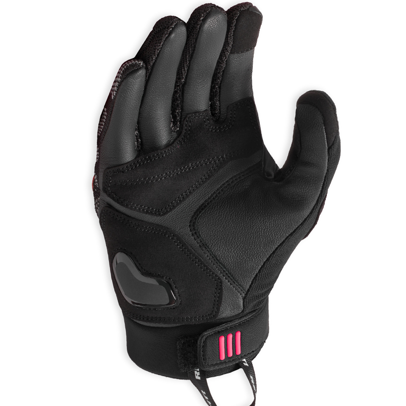 GUANTES REVIT HYPERSPEED 3 NEGRO/ROJO FLUOR | Touring de moto | %brands%