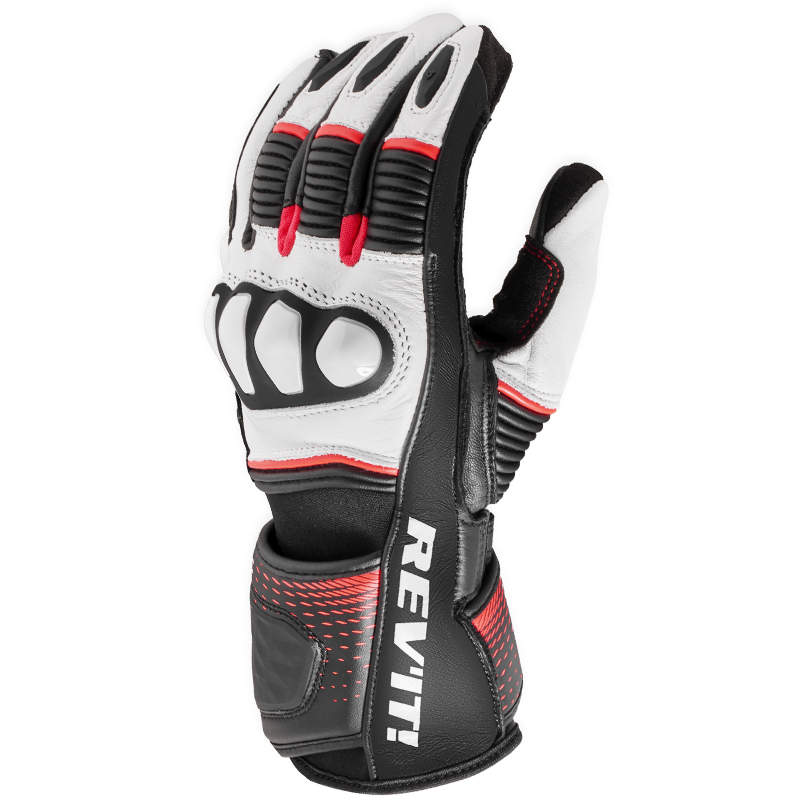 GUANTES REVIT XENA 4 LADY WHITE/NEON RED | Sport Racing de moto | %brands%