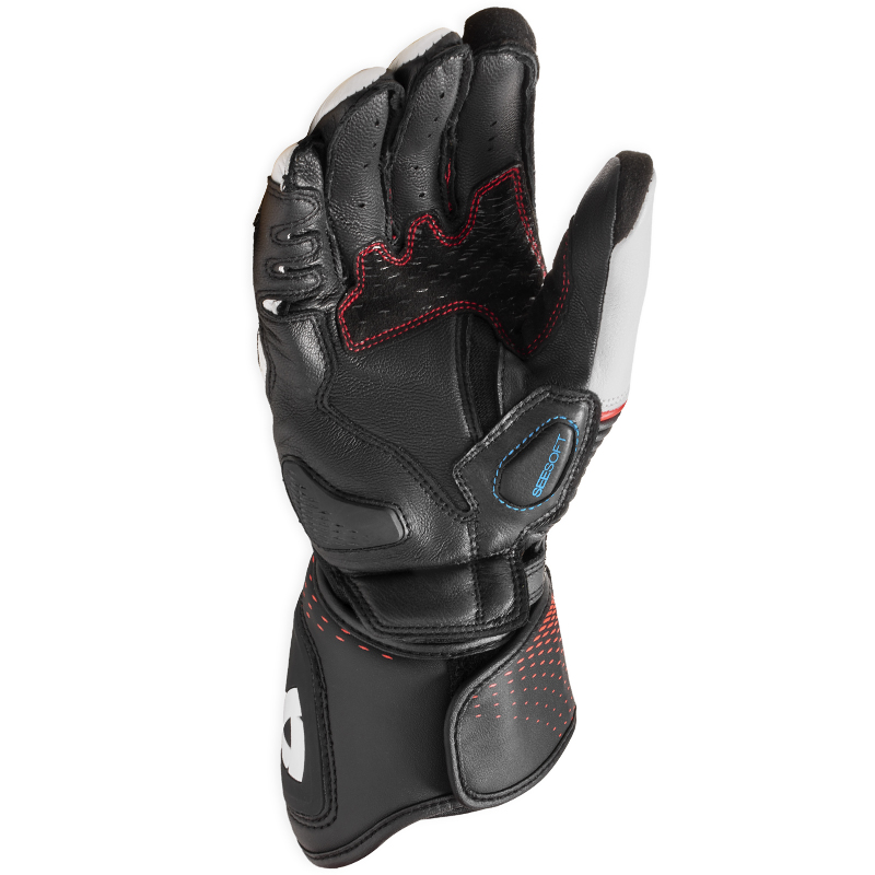 GUANTES REVIT XENA 4 LADY WHITE/NEON RED | Sport Racing de moto | %brands%