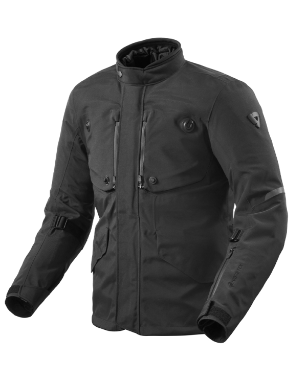 CHAQUETA REVIT TRENCH 2 GTX BLACK | Invierno de moto | %brands%