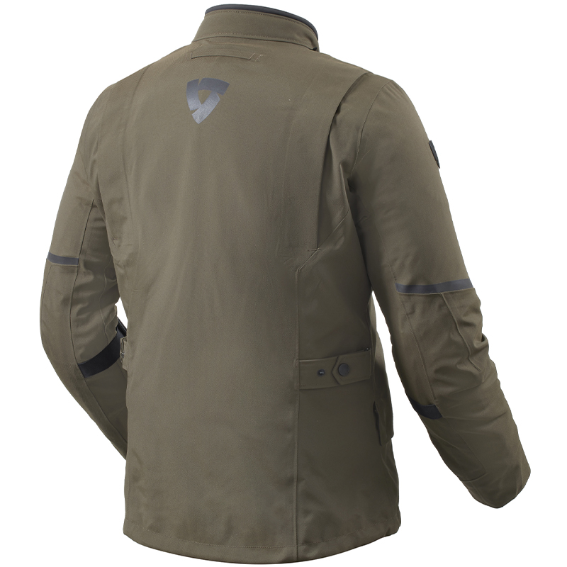 CHAQUETA REVIT TRENCH 2 GTX BLACK/OLIVE | Invierno de moto | %brands%