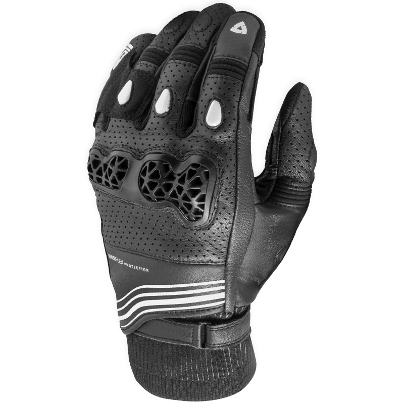 GUANTES REVIT POSITRON NEGRO/BLANCO | Verano de moto | %brands%