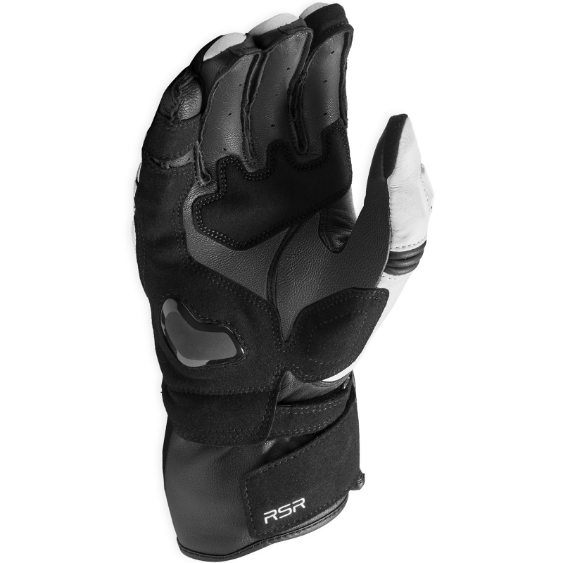 GUANTES REVIT RSR 5 BLACK/WHITE | Sport Racing de moto | %brands%