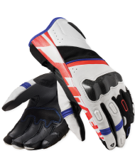 GUANTES REVIT RSR 5 BLANCO/AZUL | Sport Racing de moto | %brands%