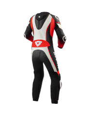 MONO REVIT XENA 4 LADY PROFESIONAL BLANCO/ROJO FLUOR | Mujer de moto | %brands%