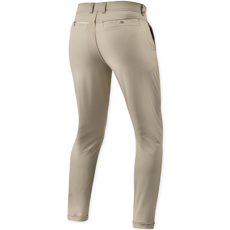 PANTALONES VAQUEROS REVIT CHINO TERRY SKINNY SAND L32 TIRO ESTANDAR | Vaqueros Kevlar de moto | %brands%