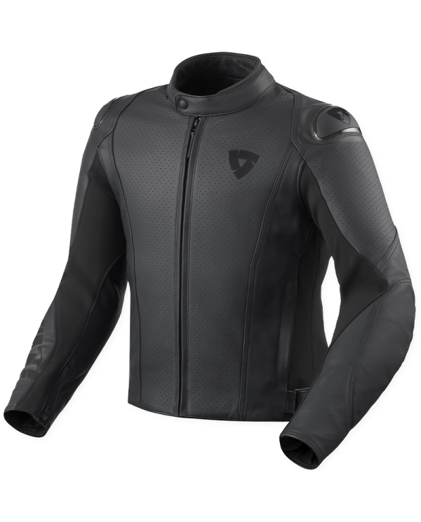 CHAQUETA REVIT QUADRATIC BLACK | Cuero de moto | %brands%