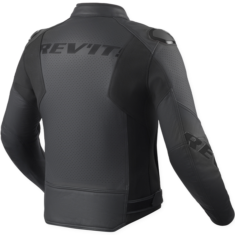 CHAQUETA REVIT QUADRATIC BLACK | Cuero de moto | %brands%