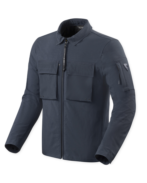 SOBRECAMISA REVIT YALETOWN DARK BLUE | Ropa Casual de moto | %brands%