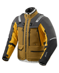 CHAQUETA REVIT DEFENDER 4 GTX BLACK/OCHER YELLOW | Invierno de moto | %brands%