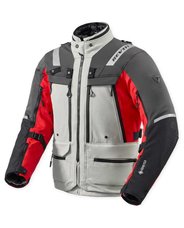 CHAQUETA REVIT DEFENDER 4 GTX ANTHRACITE/RED | Invierno de moto | %brands%