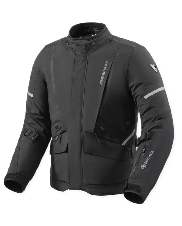 CHAQUETA REVIT VERTICAL 2 GTX BLACK | Invierno de moto | %brands%