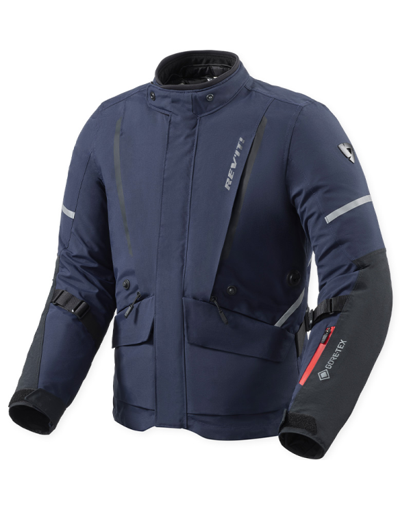CHAQUETA REVIT VERTICAL 2 GTX DARK BLUE/BLACK | Invierno de moto | %brands%