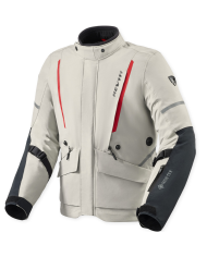 CHAQUETA REVIT VERTICAL 2 GTX GREY/RED | Invierno de moto | %brands%