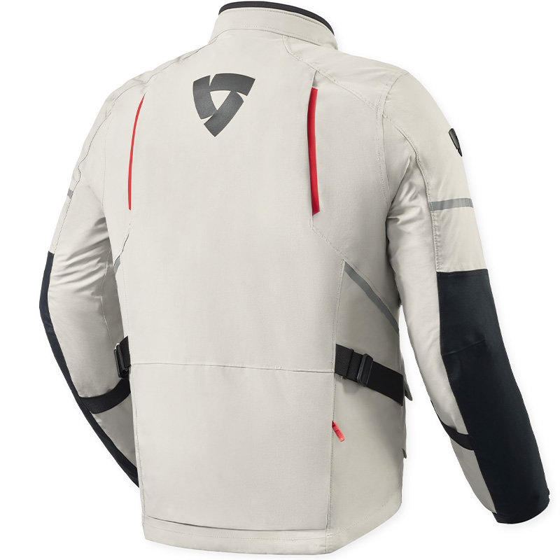CHAQUETA REVIT VERTICAL 2 GTX GREY/RED | Invierno de moto | %brands%
