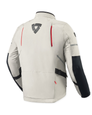 CHAQUETA REVIT VERTICAL 2 GTX GREY/RED | Invierno de moto | %brands%