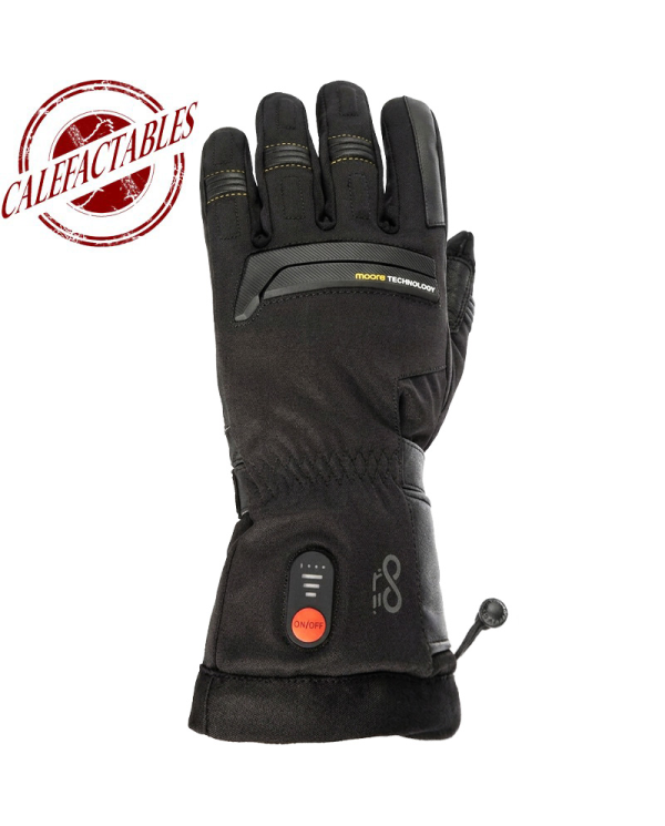 GUANTES CALEFACTABLES MOORE SIKU BLACK | Invierno de moto | %brands%