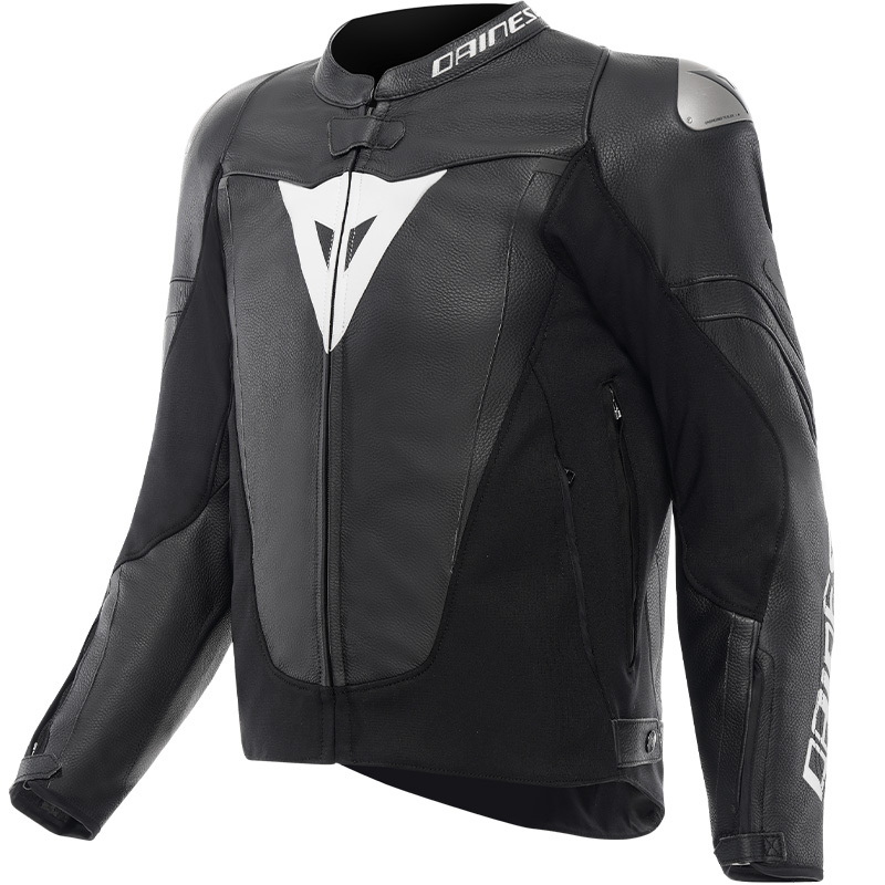 CHAQUETA DAINESE AVRO 6 BLACK/BLACK/WHITE