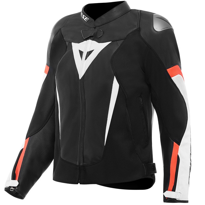 CHAQUETA DAINESE AVRO 6 WMN LADY BLACK/BLACK/WHITE
