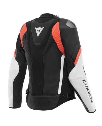 CHAQUETA DAINESE AVRO 6 WMN LADY BLACK/BLACK/WHITE