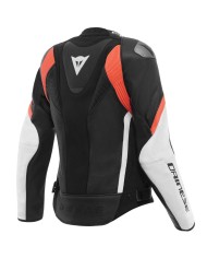 CHAQUETA DAINESE AVRO 6 WMN LADY BLACK/BLACK/WHITE | Cuero de moto | %brands%