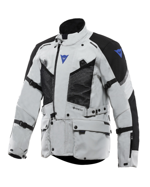 CHAQUETA DAINESE SUPER EXPEDITION GORE-TEX LIGHT GREY/BLUE | Invierno de moto | %brands%