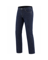 PANTALONES VAQUEROS DAINESE 5-POCKET DENIM REGULAR PRO DARKBLUE | Vaqueros Kevlar de moto | %brands%