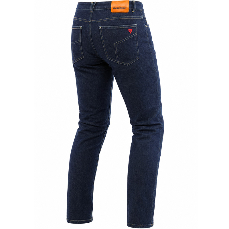 PANTALONES VAQUEROS DAINESE 5-POCKET DENIM REGULAR PRO DARKBLUE | Vaqueros Kevlar de moto | %brands%
