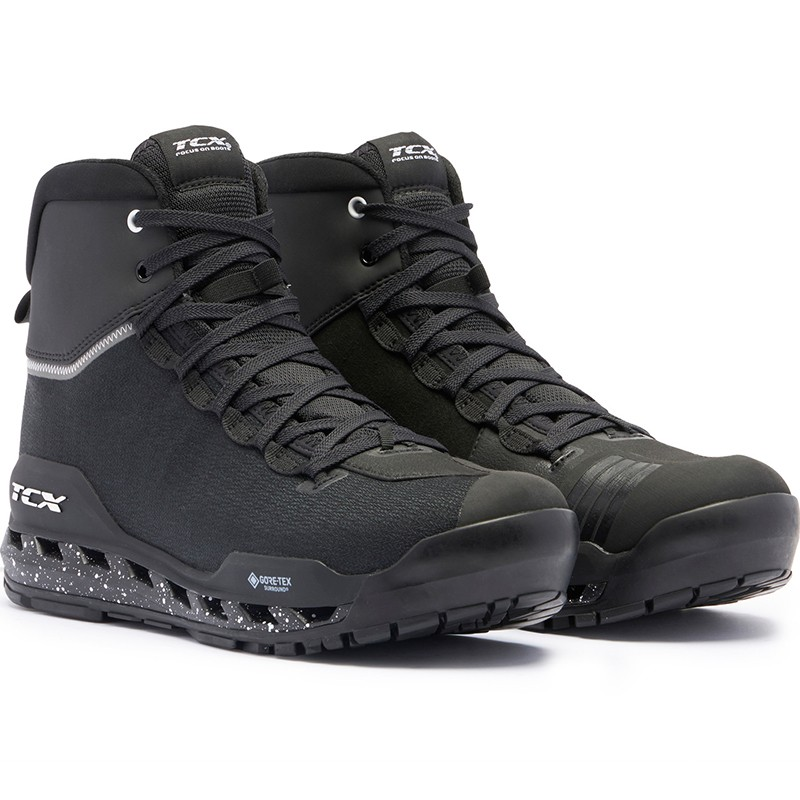 ZAPATILLAS TCX CLIMATREK SURROUND GTX NEW BLACK/WHITE | Zapatillas de moto | %brands%