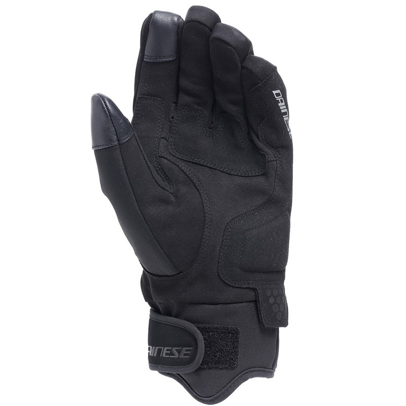 GUANTES DAINESE TEMPEST 2 D-DRY NEW SHORT BLACK | Invierno de moto | %brands%