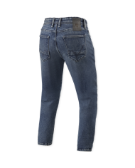 PANTALONES VAQUEROS REVIT DETROIT 3 L36 TAPERED DARK BLUE USED | Vaqueros Kevlar de moto | %brands%