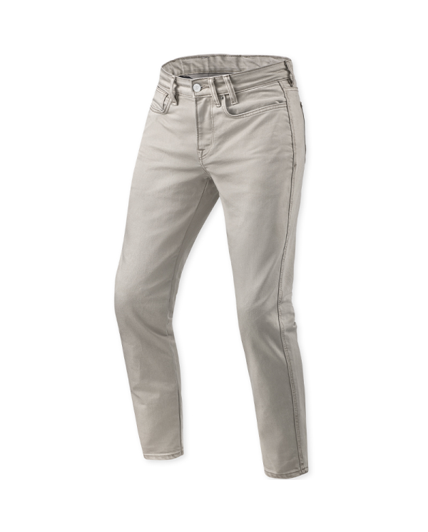 PANTALONES VAQUEROS REVIT JAMISON SLIM L30 SAND | Vaqueros Kevlar de moto | %brands%