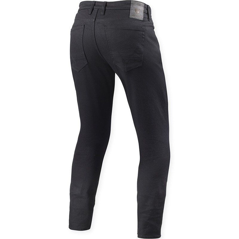 PANTALONES VAQUEROS REVIT KAI SKINNY L36 BLACK | Vaqueros Kevlar de moto | %brands%