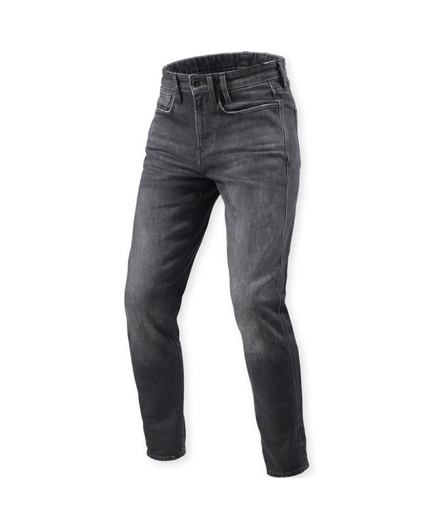 PANTALONES VAQUEROS REVIT KAI SKINNY L30 MEDIUM GREY STONE | Vaqueros Kevlar de moto | %brands%