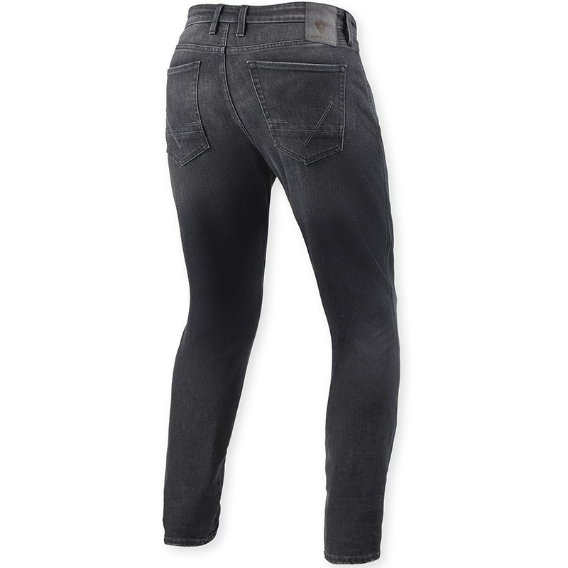 PANTALONES VAQUEROS REVIT KAI SKINNY L30 MEDIUM GREY STONE | Vaqueros Kevlar de moto | %brands%