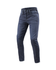 PANTALONES VAQUEROS REVIT KAI SKINNY L30 MEDIUM BLUE STONE | Vaqueros Kevlar de moto | %brands%
