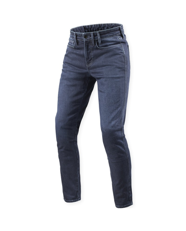 PANTALONES VAQUEROS REVIT KAI SKINNY L32 MEDIUM BLUE STONE | Vaqueros Kevlar de moto | %brands%