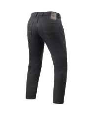 PANTALONES VAQUEROS REVIT KEEGAN TAPERED FIT L34 BLACK | Vaqueros Kevlar de moto | %brands%