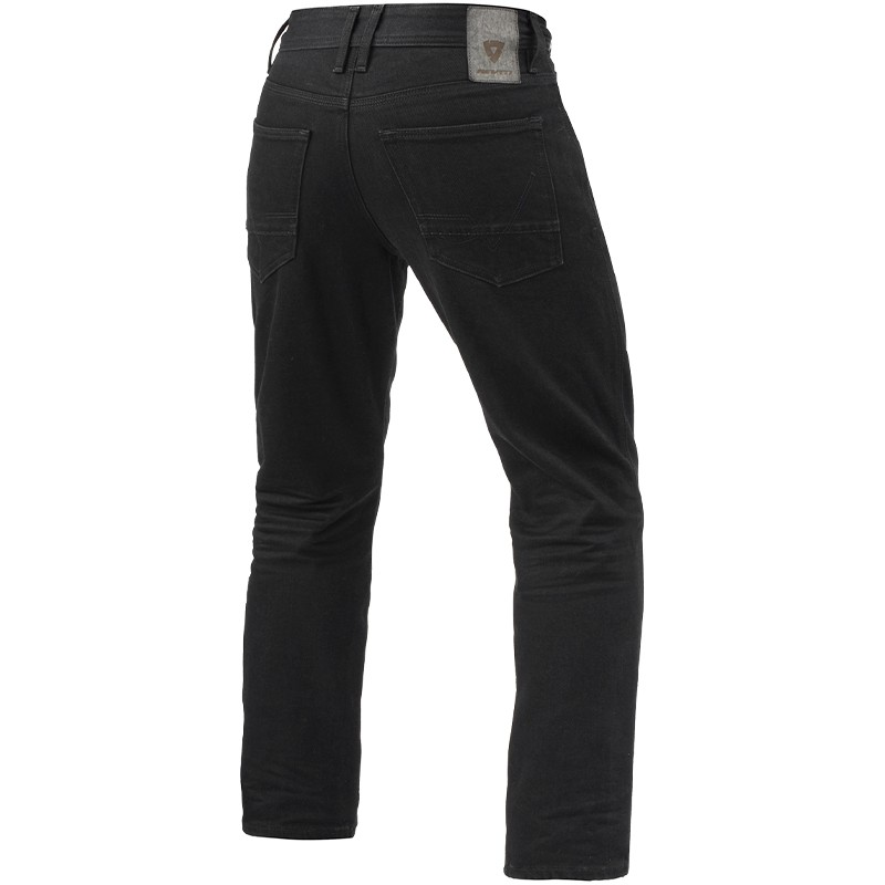 PANTALONES VAQUEROS REVIT LOMBARD 3 RF L32 NEGRO | Vaqueros Kevlar de moto | %brands%