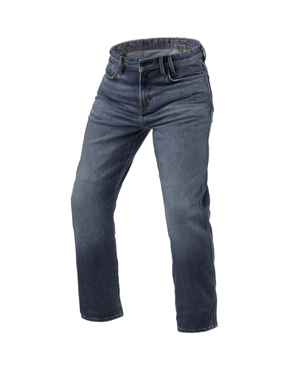 PANTALONES VAQUEROS REVIT LOMBARD 3 RF L30 MEDIUM BLUE STONE | Vaqueros Kevlar de moto | %brands%