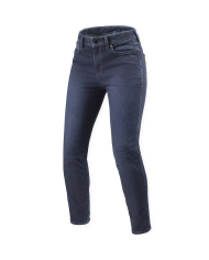 PANTALONES VAQUEROS REVIT MARZIA SKINNY L30 LADY MEDIUM BLUE STONE | Vaqueros Kevlar de moto | %brands%