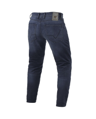 PANTALONES VAQUEROS REVIT MICAH TF L30 AZUL OSCURO GASTADO | Vaqueros Kevlar de moto | %brands%