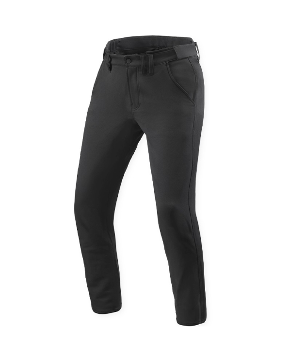 PANTALONES VAQUEROS REVIT CHINO MASON SLIM L30 BLACK | Vaqueros Kevlar de moto | %brands%