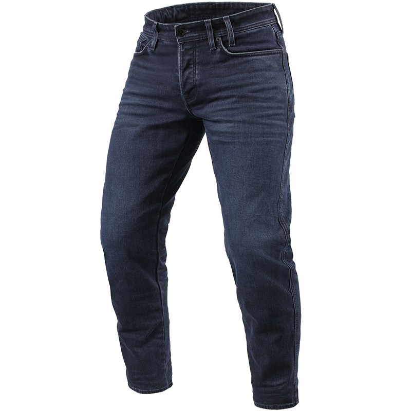 PANTALONES VAQUEROS REVIT ORTES TF L32 DARK BLUE/BLACK USED